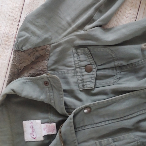 CANDIE'S MILITARY JACKET XS - Picture 3 of 6